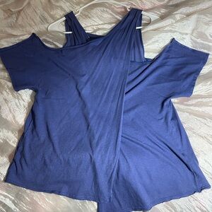 Free People Cold Shoulder Shirt